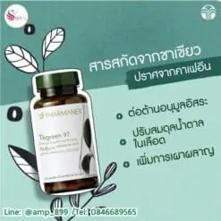 Alternative view of ทีกรีน 97 (Tegreen 97) สารสกัดจากชาเขียว